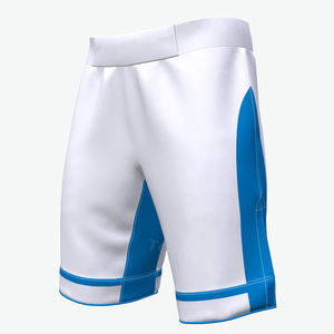Pantalones cortos de combate de LICRA de primera calidad para hombre al por mayor para la universidad logotipo personalizado sublimación BJJ MMA ropa de artes marciales - Product Image 1
