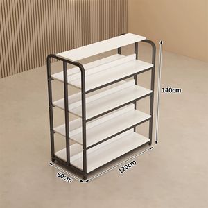 ชั้นวางของแบบเบาสำหรับ<span class=keywords><strong>ร้าน</strong></span>ขายของชำ ชั้นวางสินค้าแบบกอนโดลา ซูเปอร์มาร์เก็ต <span class=keywords><strong>ร้าน</strong></span>ค้า ชั้นวางโชว์สินค้าหลายชั้นแบบสองด้าน - Product Image 3