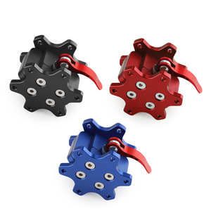 Racing <b>Wheel</b> Quick Release Hub Adapter 70mm Aluminum Alloy With Handbrake For Simagic Logitech G25 G27 <b>PC</b> - Product Image 5
