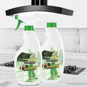 Non-toxic Household Cleaning Supplies OEM Stain Remover Cleaning Product Oil And Grease Remover Kitchen Cleaner Spray