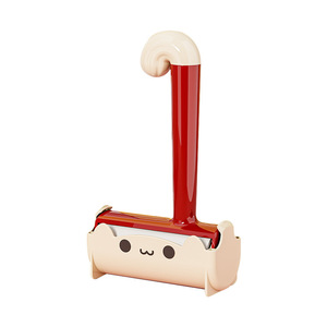 Rodillo quitapelusas para gatos, diseño de dibujos animados, papel reemplazable, adhesivo fuerte para ropa, uso doméstico y para mascotas - Product Image 5