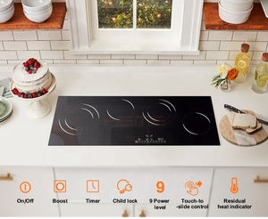 CE CB Approved 4 Burner Infrared Cooktop Counter Top Ceramic <b>Stove</b> for Household Use Built-in Installation - Product Image 2