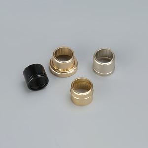 بيع بالجملة * 14 غطاء زجاجة من زجاج الألومنيوم غطاء كتف عطر ملحقات بخاخ قطارة معدنية - Product Image 3