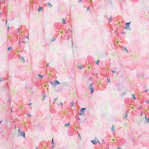 Vestido de Mujer de Manga Larga, Estilo Moderno, Mini, Sexy, Casual, Tejido, con Estampado Digital, Ecológico, Cintura Natural, Estampado Floral Rosa - Product Image 5