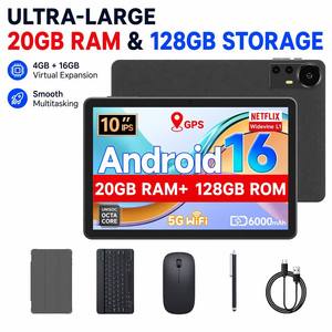<span class=keywords><strong>Tablette</strong></span> PC portable OEM 10 pouces Android 16.0 20 Go 128 Go 5G Wi-Fi Octa Core avec stylet et clavier pour l'éducation - Product Image 3
