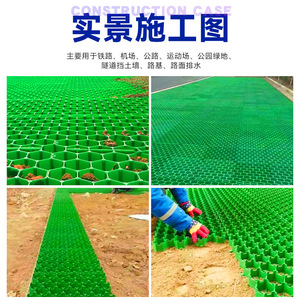 Kangshun Grass Pavers 390x410x38mm Honeycomb HDPE High Impact Resistance For Parking And Landscaping - Product Image 3