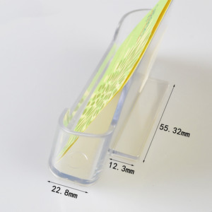 Rõ ràng Acrylic chủ thẻ kinh doanh hiển thị văn phòng đứng máy tính để bàn tên thẻ Tổ Chức, phù hợp với 30-50 thẻ - Product Image 6