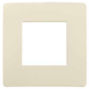 Plana Up 2M Matt Ivory Plate 9,7x12,5 cm Vimar - Product Image 1