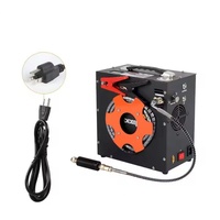Compresseur d'air portable DIDEEP 8 kg pour bouteille de plongée, monté sur véhicule, norme UE, 110V/220V/12V, max 4500 PSI/300 BAR, accessoires de plongée