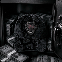 Nouvelle Casquette de Baseball en Jean à 5 Panneaux avec Visière Courbe, Broderie Personnalisée, Strass Bling pour Hommes et Femmes