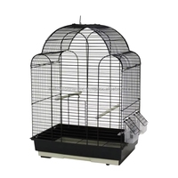 Nouvelles cages d'élevage pour oiseaux en métal pour perroquets, petite taille, plateau en plastique écologique, boîte d'usine 601