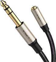 Musical Instrument Amplifier Electric Guitar Mixer Sound Card 6.35mm Male to 3.5mm Female 1 1.5 2 3M 5M 8M 10M Extension Cables