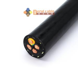 Cable de carrete de tambor revestido de PUR redondo para máquina de túnel de escudo para grúa y polipasto - Product Image 3