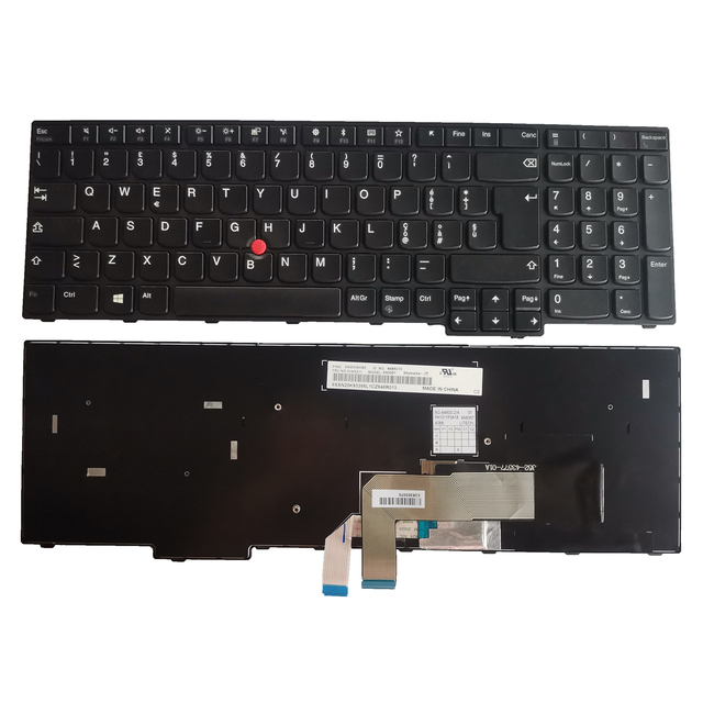 For Lenovo ThinkPad Edge E570 E575 E570C IT Laptop Keyboard With Trackpoint