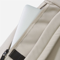 Sac à dos pour ordinateur portable moderne et minimaliste, design urbain, fermeture à fermoir, sac à dos d'affaires, sac à dos d'étudiant, sac à dos décontracté pour les voyages