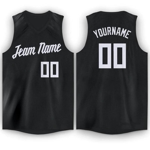 Uniformes de basket-ball réversibles pour hommes en gros portent un maillot de sport et un short en maille débardeur d'entraînement - Product Image 5