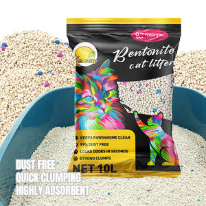 Más de 25 años de experiencia en arena para gatos, grandes descuentos al por mayor, arena para gatos de bentonita fuerte altamente absorbente - Product Image 1