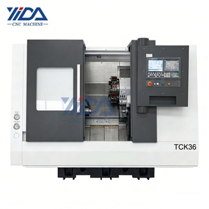 Tour à lit incliné TCK36A avec système GSK FANUC - Product Image 1
