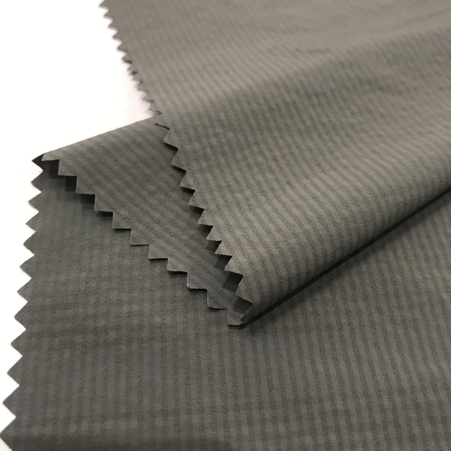 새로운 디자인 최고 얇은 나일론 4 방법 스판덱스 깅엄 직물 좋은 탄성 셔츠 의류