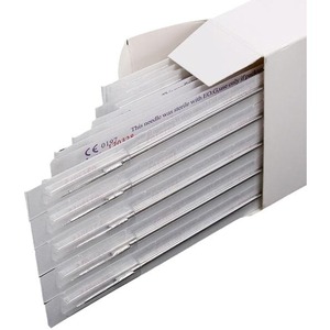 Aiguilles de tatouage jetables, paquet de 50, 3.0mm, en acier inoxydable, pour le contour et l'ombrage, accessoires pour machines à tatouer - Product Image 5