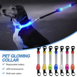 Collier lumineux pour chien Jumon, accessoire pour laisse et harnais, collier LED clignotant imperméable pour la sécurité nocturne en extérieur - Product Image 1