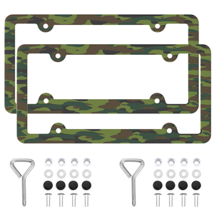 Venta de Fábrica, Marcos para Matrículas de Automóviles, Gran Venta, Marcos de Aleación de Zinc de Primera Calidad para Montar en el Coche - Product Image 1