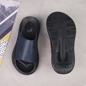 Sandalias de Verano 2025 para Hombre, de Cuero, Punta Abierta, Transpirables, Antideslizantes, con Suela Gruesa de <span class=keywords><strong>EVA</strong></span>, Casuales, para Deportes al Aire Libre - Product Image 5