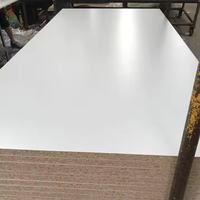 ONSUN Panneau de particules laminé HPL 4x8 avec grain de bois 18mm d'épaisseur Bambou Riz Husk Peuplier Ciment Matériau Utilisation intérieure