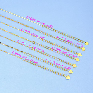 สร้อยคอเงินแท้ 925 ชุบทองคำขาว ชุบทองคำสีโรสโกลด์ พร้อมสายต่อ - Product Image 2