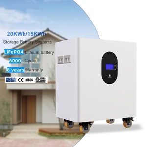 แบตเตอรี่ลิเธียมไอรอนฟอสเฟต (LiFePO4) สำหรับเก็บพลังงานแสงอาทิตย์ 51.2V 400Ah 300Ah 20kWh 15kWh แบบตั้งพื้น พร้อมระบบ CAN รับประกัน 8 ปี อายุการใช้งาน 6000 รอบการชาร์จ - Product Image 5