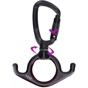 Équipement en alliage d'aluminium en forme de 8 Yiwu Upgrade pour le yoga aérien, le yoga en soie, le <span class=keywords><strong>cirque</strong></span>, l'entraînement et le fitness - Product Image 1