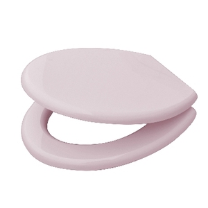 Asiento de inodoro para orinal infantil, color rosa, 50,5 cm de largo, 37,5 cm de ancho, 7 cm de altura - Product Image 1