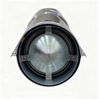 Ventilateur industriel robuste LN330KTE résistant à la corrosion avec brûleur à huile usagée et chauffage à grande roue pour huile usagée