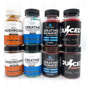 מותאם אישית לבן תווית קדם אימון תוספי 5000 מ ג creatine gummies שקית monohydrate סוכר חינם קרטין הדובים - Product Image 5