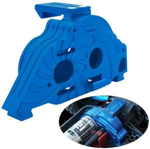 Ensemble de pièces de mise à niveau pour support de moteur en aluminium et cache-engrenage 1/10 <span class=keywords><strong>Arrma</strong></span> Senton/550 Typhon/<span class=keywords><strong>Granite</strong></span> 4X4 Camion électrique RC Jouet radiocommandé - Product Image 3