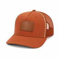Casquette Trucker en Polyester à Coutures Contrastées OEM – Vente en Gros Respirante et Légère pour Distributeurs et Importateurs