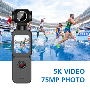 Draagbare Zakcamera Met 5K Video Gimbal Stabilisatie Wifi Face Tracking Draaibare Lens Touchscreen Voor Sportactie - Product Image 5