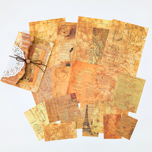 Hàng Mới Về Trang Trí Báo Cổ Điển Dán Album Nhật Ký Cho Nhật Ký Ảnh Alum Notebook - Product Image 2