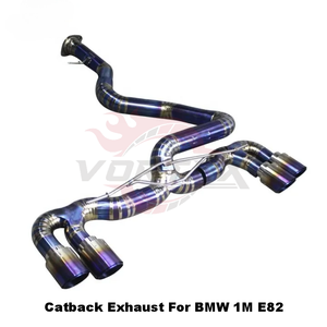 ท่อไอเสียไทเทเนียมแบบเชื่อมมือ Vortex สำหรับ BMW 1M Coupe E82 3.0T ปี 2011-2012 ชุดแต่งท่ออัพเกรดสำหรับสนามแข่ง - Product Image 2