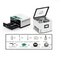 Machine de polissage automatique de bureau REFOX AP32 Plus pour la réparation, le meulage et l'élimination des rayures sur les écrans LCD et verres d'iPhone et de montres