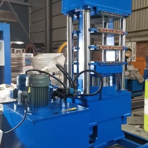 Presse hydraulique automatique de vulcanisation du caoutchouc de 100 tonnes 500x500 600x600 avec contrôle PLC, fabrication chinoise - Product Image 4