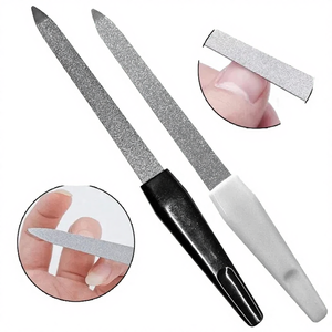 Lima Profesional para Uñas, de Doble Cara, de Acero Inoxidable, 17 cm, Herramienta de Manicura y Pedicura para el Cuidado de las Uñas - Product Image 4