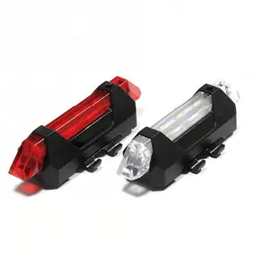 Hot sale Bicycle Accessories Bike Rear Light waterproof Mountain Bike Led Light Red Tail USB Rechargeable Bicycle Light