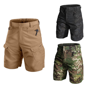Wholesale High Quality Camouflage Cargo Shorts Polyester Outdoor <b>Work</b> Mens <b>Black</b> Waterproof Breathable Tactical Shorts - Product Image 1