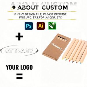 Wholesale Custom Logo 3.5 Inch Colored Mini <b>Color</b> Set with Kraft Paper Box for Children or Kindergartens Activities - Product Image 2
