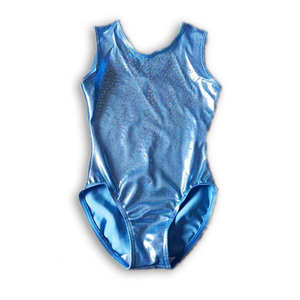 Stocks Leotard , Short Sleeve Child Leotard E Stones Motifs Gymnastics Leotard - Product Image 2