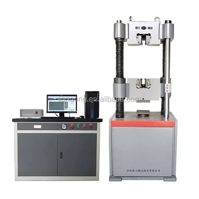 מלא אוטומטי פעולה WAW-1000B 1000KN הידראולי אוניברסלי פלדת צינור מתיחה בדיקות מכונה במפעל מחיר