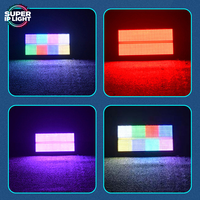 864+96 Projecteur Stroboscopique à Tête Mobile DMX512, Effet de Teinture et de Clignotement pour Courses Hippiques, DJ, Discothèque, Bar, Fête Musicale, Éclairage de Scène