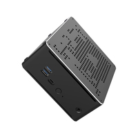 Nueva Computadora para Juegos Mini PC Intel Xeon E-2176 Win10 DDR4 con Ventilador, 2 LAN, 6 USB Tipo-C, DP, WIFI para Juegos
