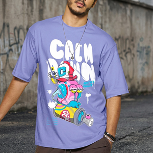 Camisetas Personalizadas para Hombre, Estampadas con Serigrafía, Corte Regular, 180g, Cuello Redondo, Casual, 100% Algodón Jersey, Manga Corta - Product Image 2